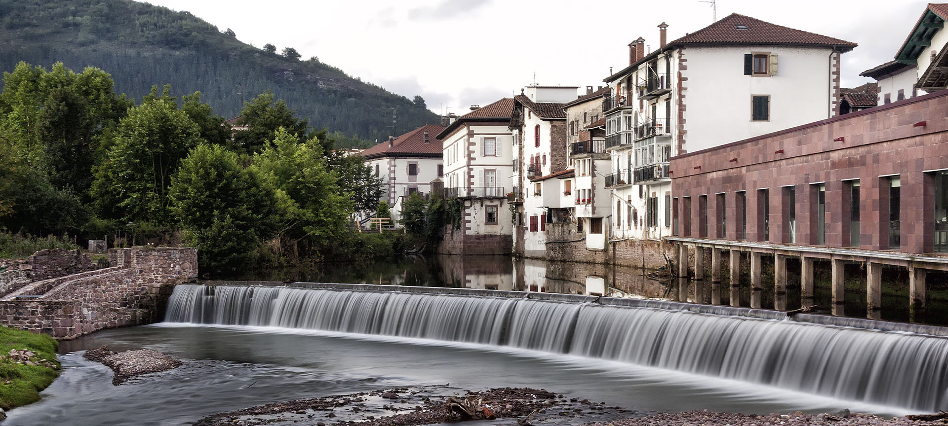 Vista de Elizondo, en Navarra