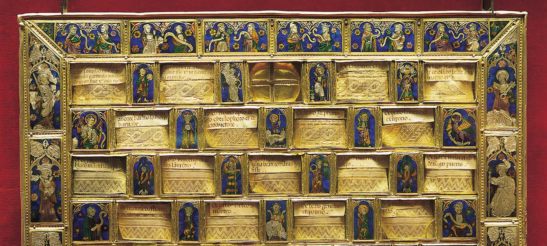 Szachy Karola Wielkiego w Muzeum-Skarbcu Królewskiej Kolegiaty w Roncesvalles