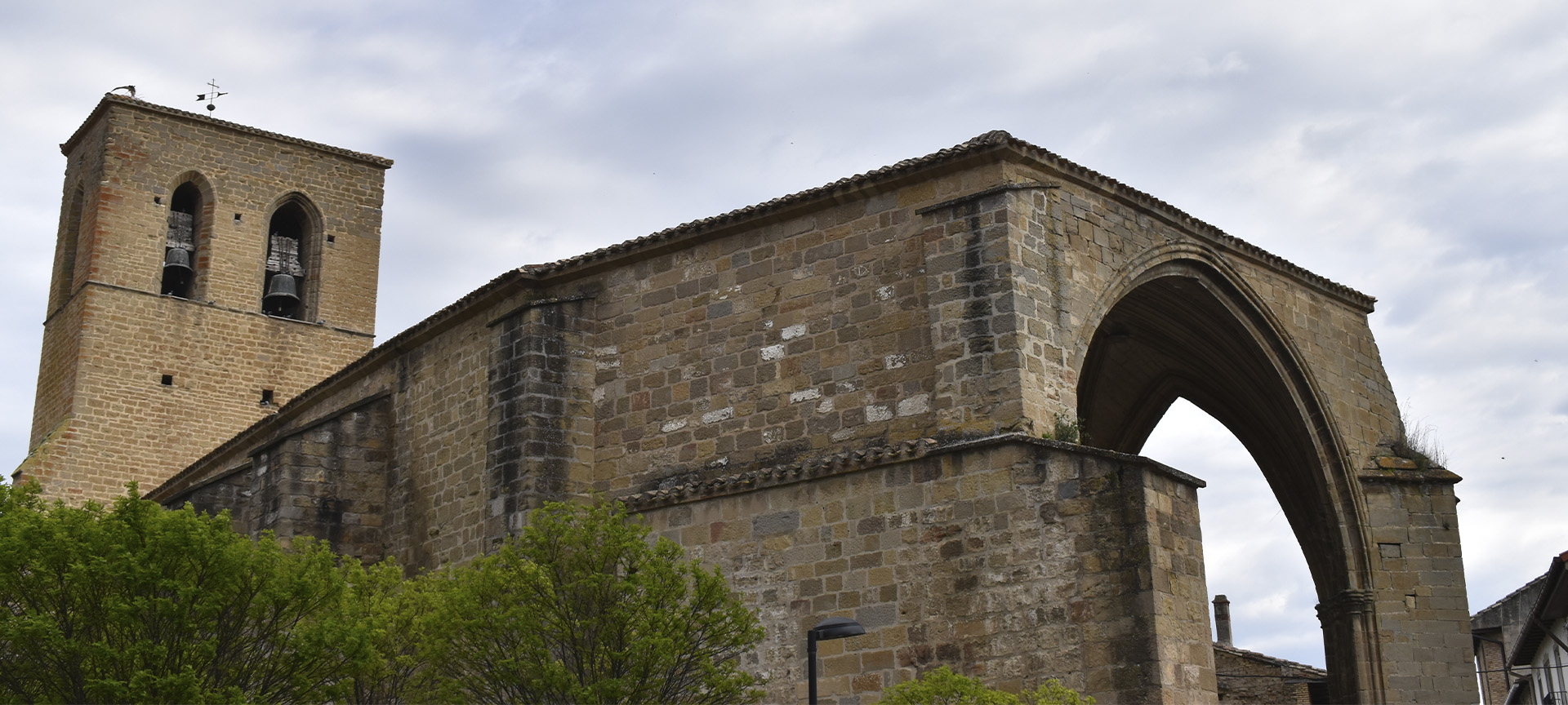 Iglesia de San Salvador, en Sangüesa (Navarra)