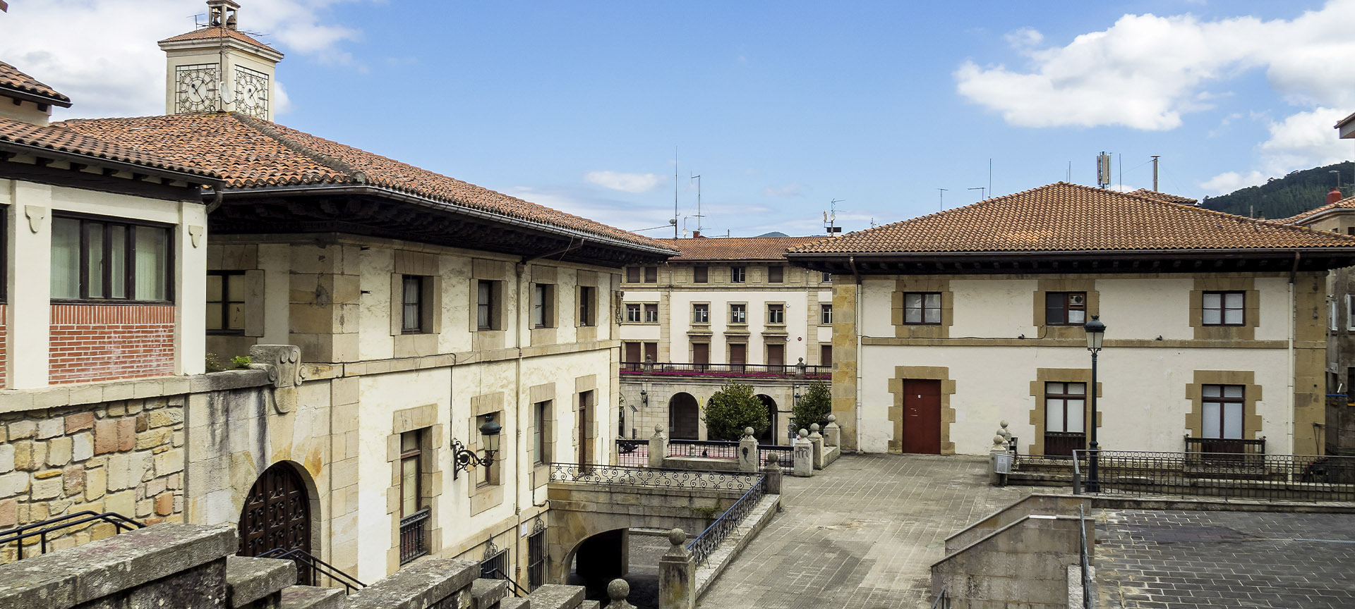 Centre historique de Gernika, dans la province de Biscaye (Pays basque)