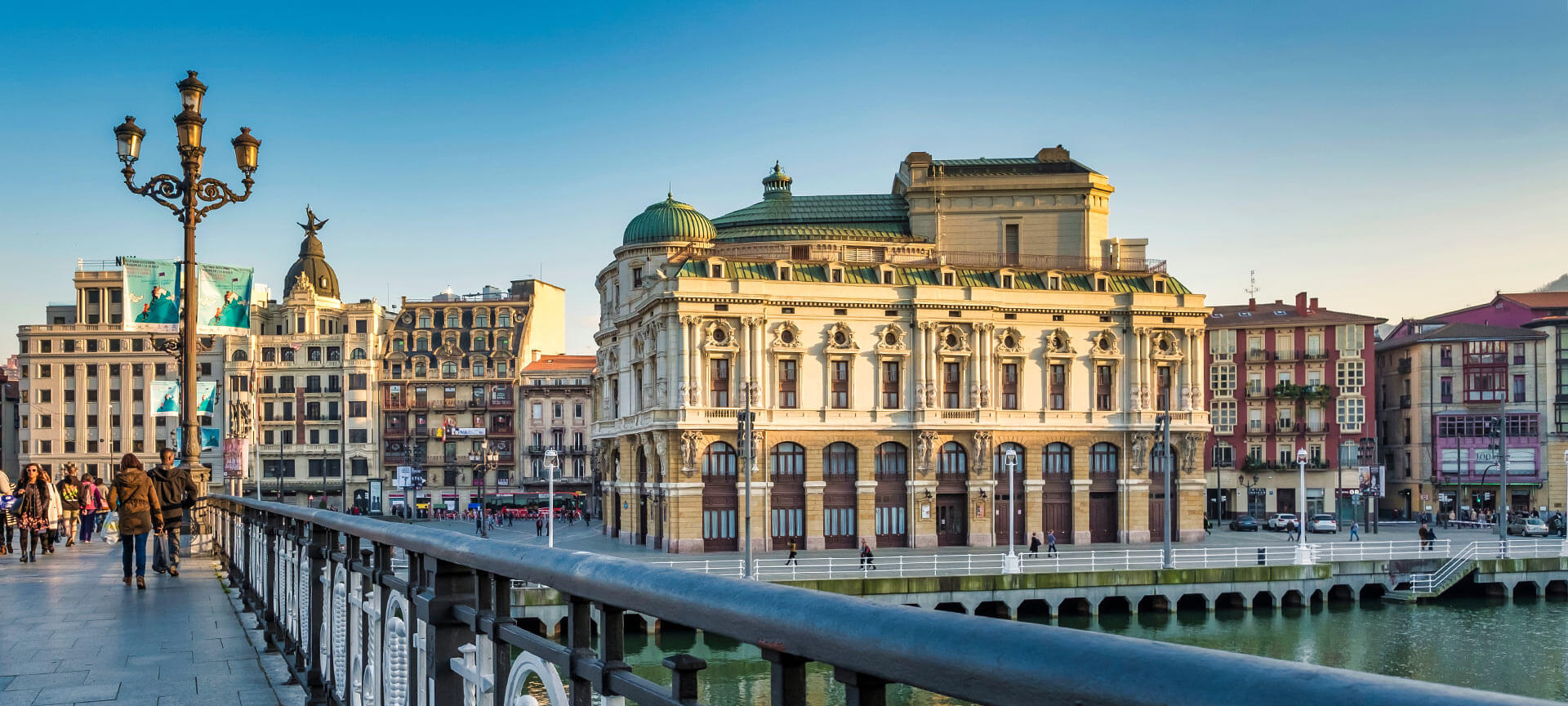 Außenansicht des Arriaga-Theaters, Bilbao,