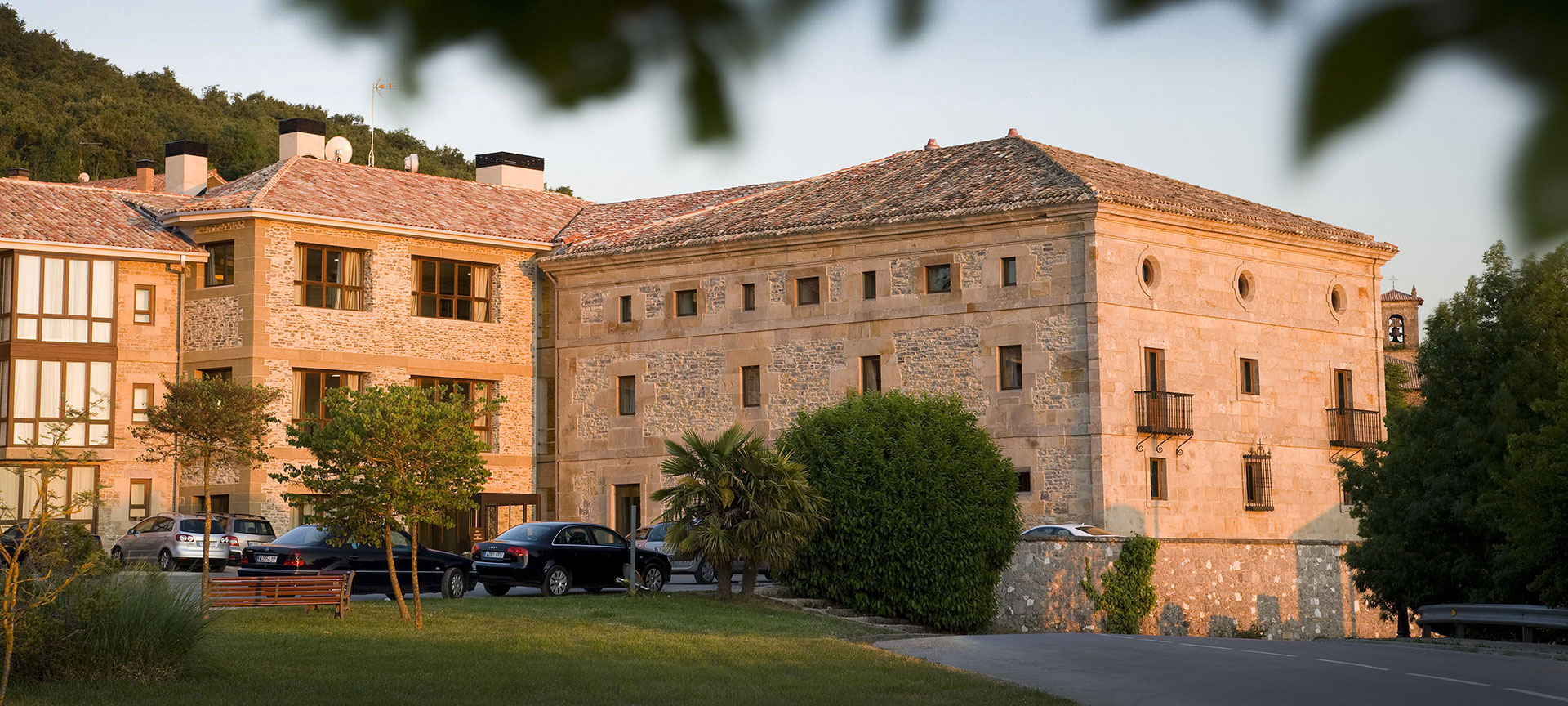 Vista exterior del Parador de Argomaniz Vista exterior del Parador de Argomaniz