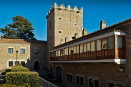 Vista externa do Parador de Ávila