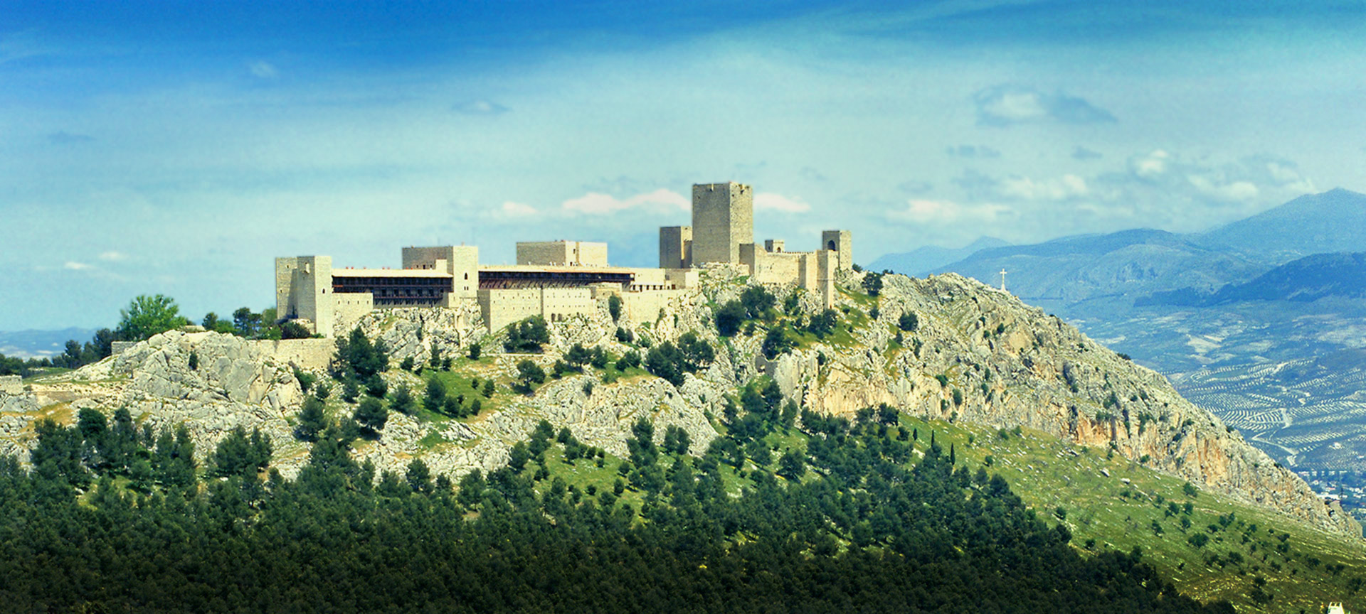 Blick auf das Parador de Jaén