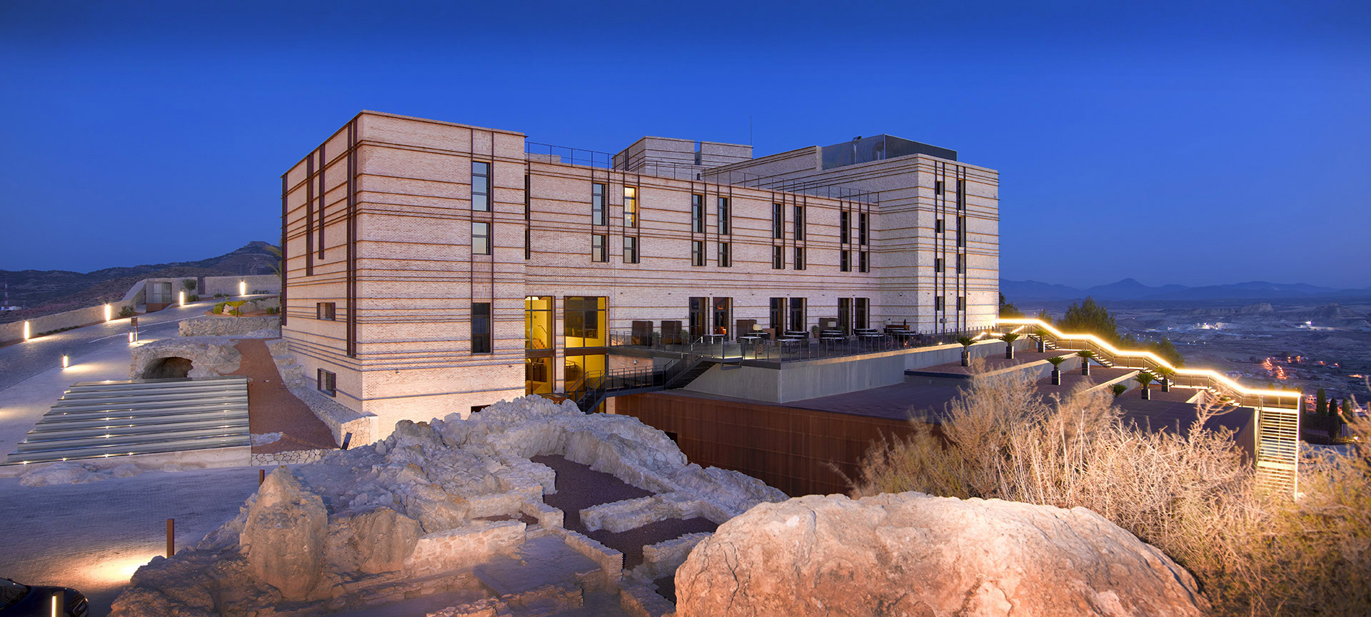 Parador de Lorca の外観
