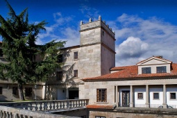 Vista externa do Parador de Pontevedra
