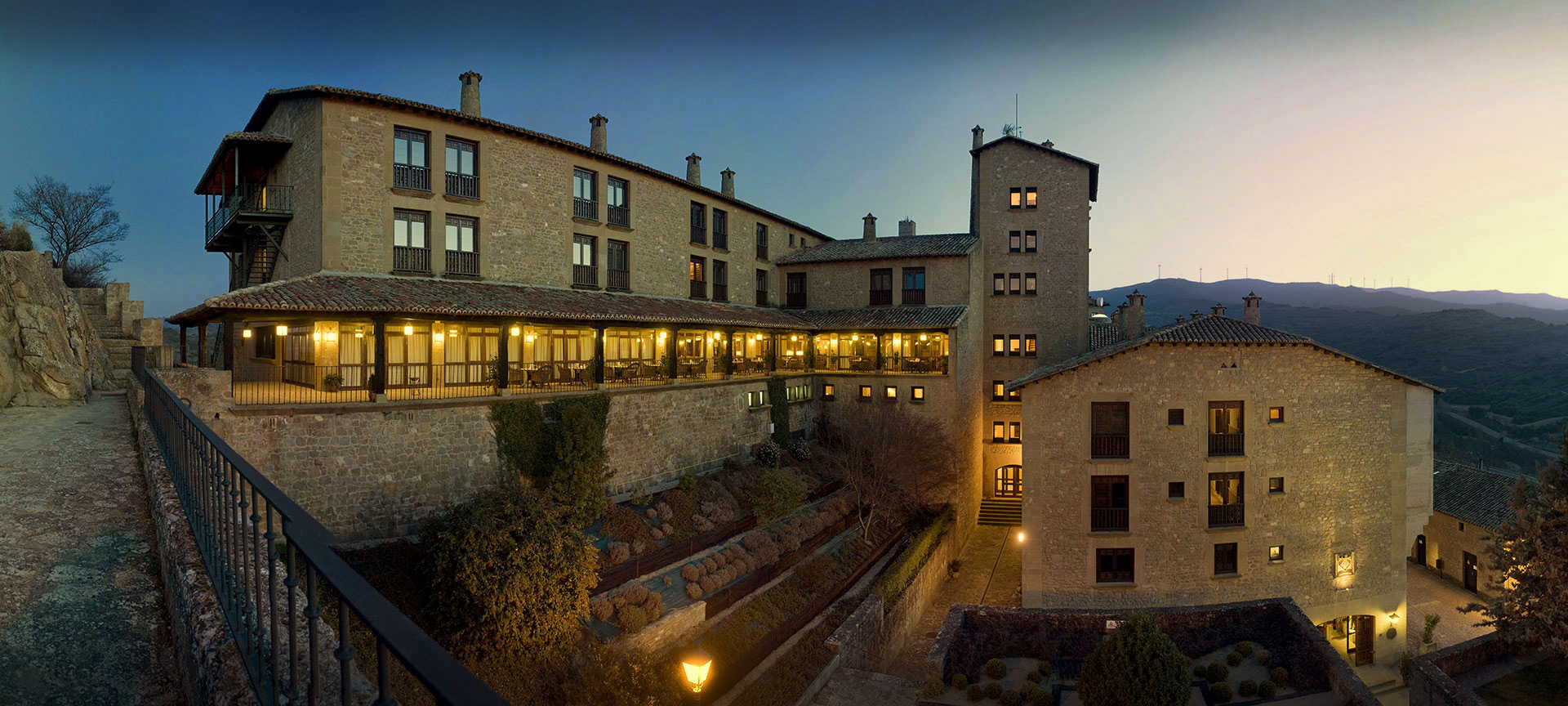 Exterior of the Parador de Sos del Rey Católico