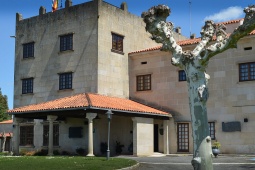 Vista externa do Parador de Verín