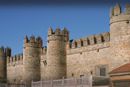 Vista externa do Parador de Zafra