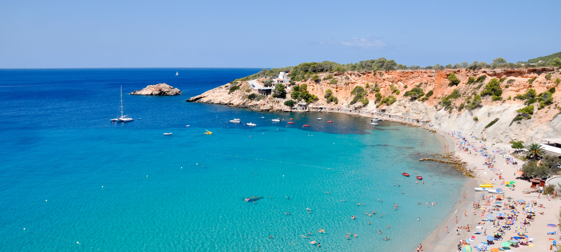 Cala d’Hort de Sant Josep de Sa Talaia à Ibiza, îles Baléares