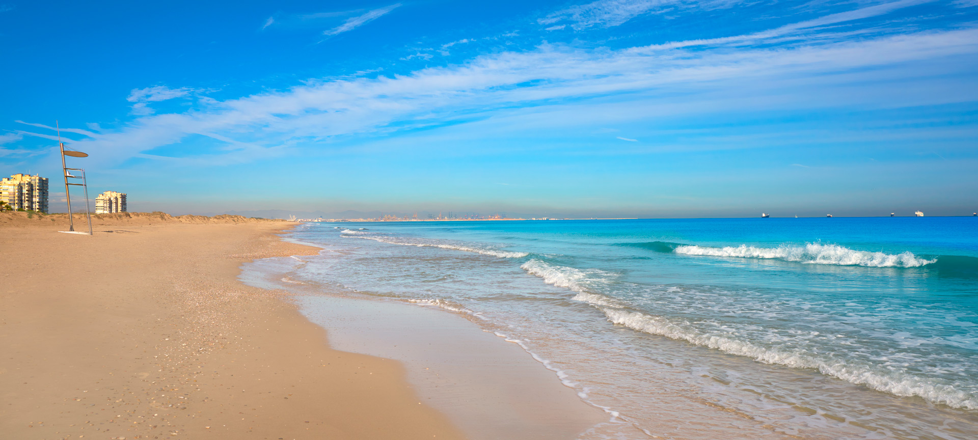 Plage El Saler, dans la région de Valence