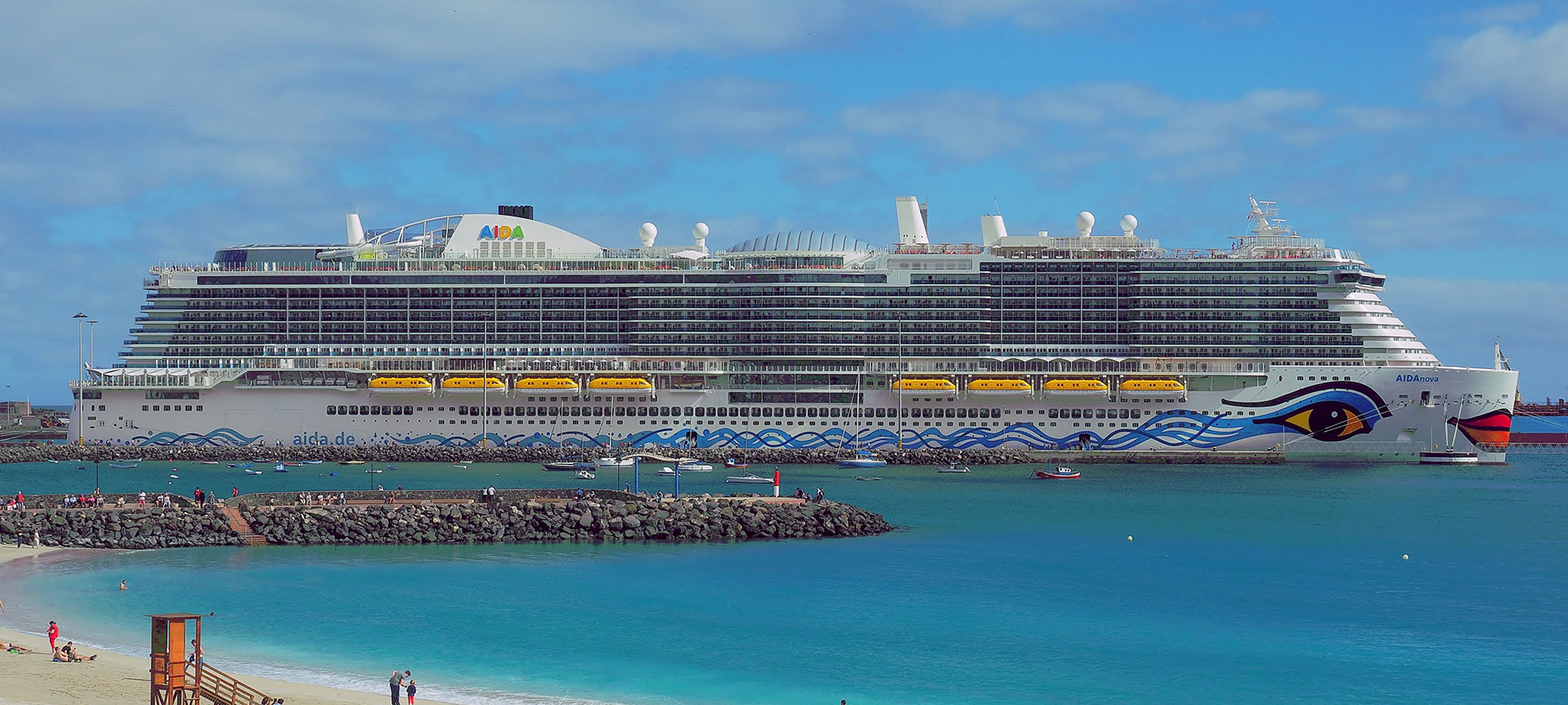 Cruzeiro em Puerto Rosario, Fuerteventura