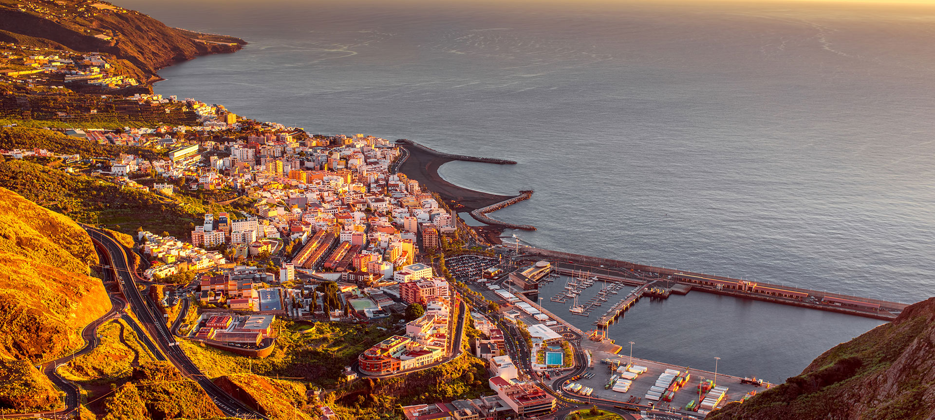 Vista de Santa Cruz de La Palma