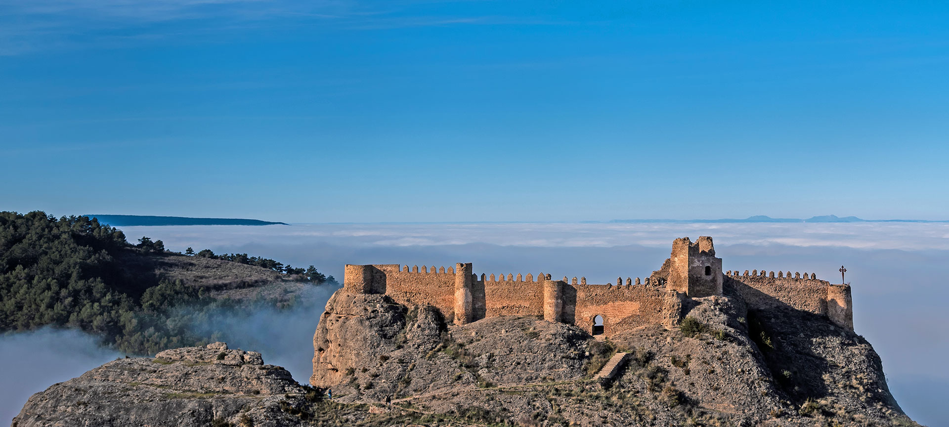 Zamek w Clavijo. La Rioja Zamek w Clavijo. La Rioja