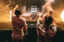 Konzert auf dem Arenal-Sound-Festival, Burriana (Castellón, Autonome Gemeinschaft Valencia)