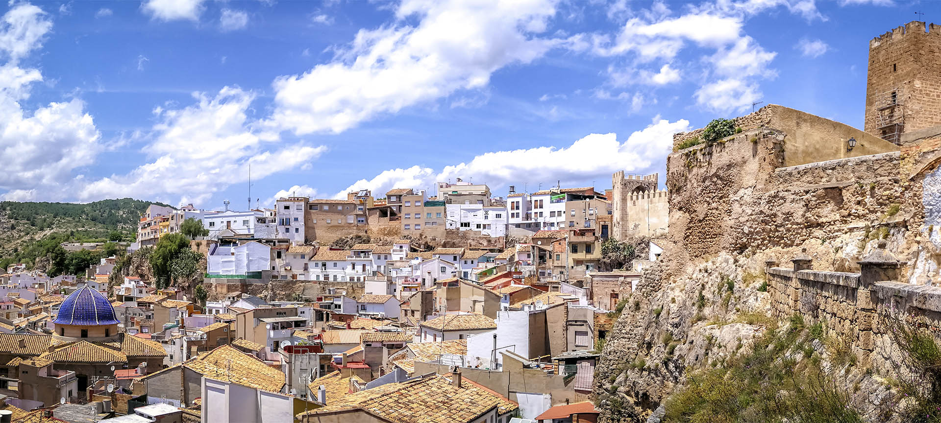 Vista de Buñol (Valencia, Comunidad Valenciana)