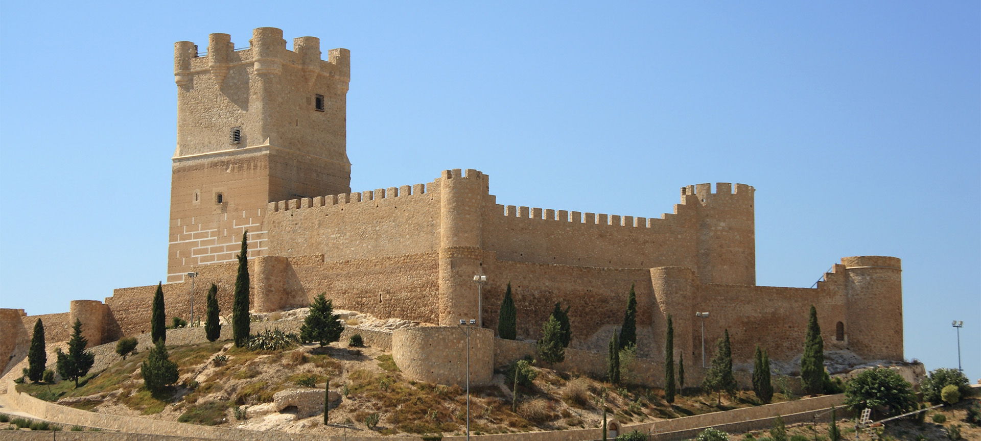 Castello della Atalaya, a Villena (Alicante, Comunità Valenciana)