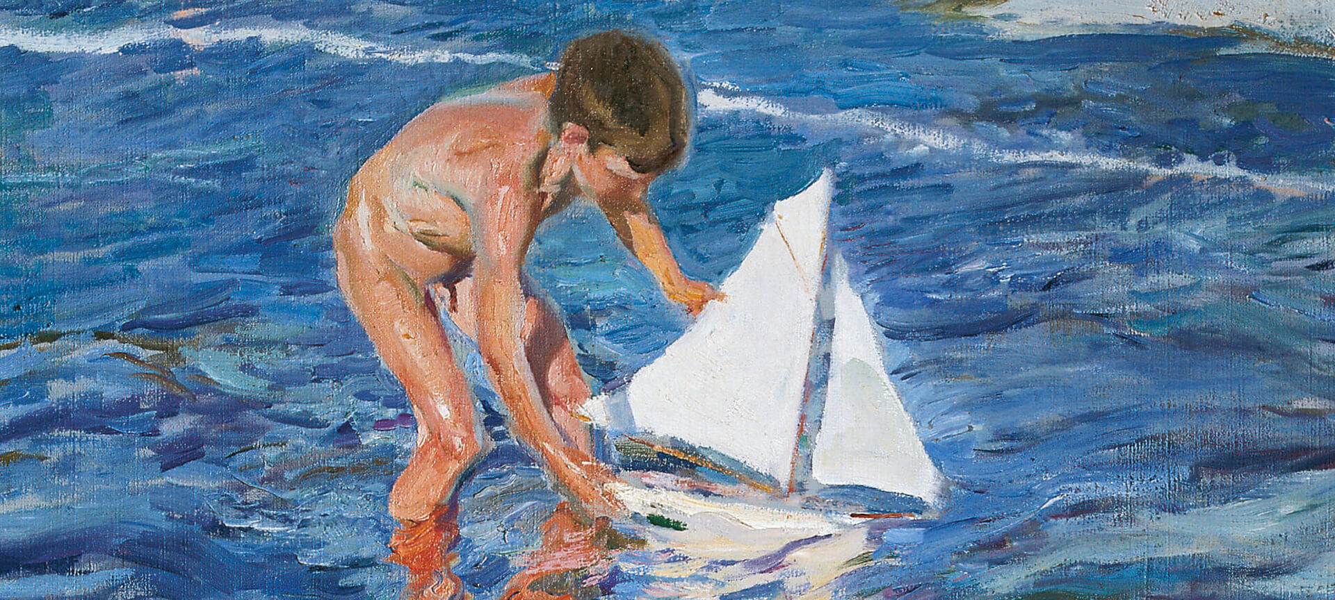 «La piccola barca a vela», Joaquín Sorolla