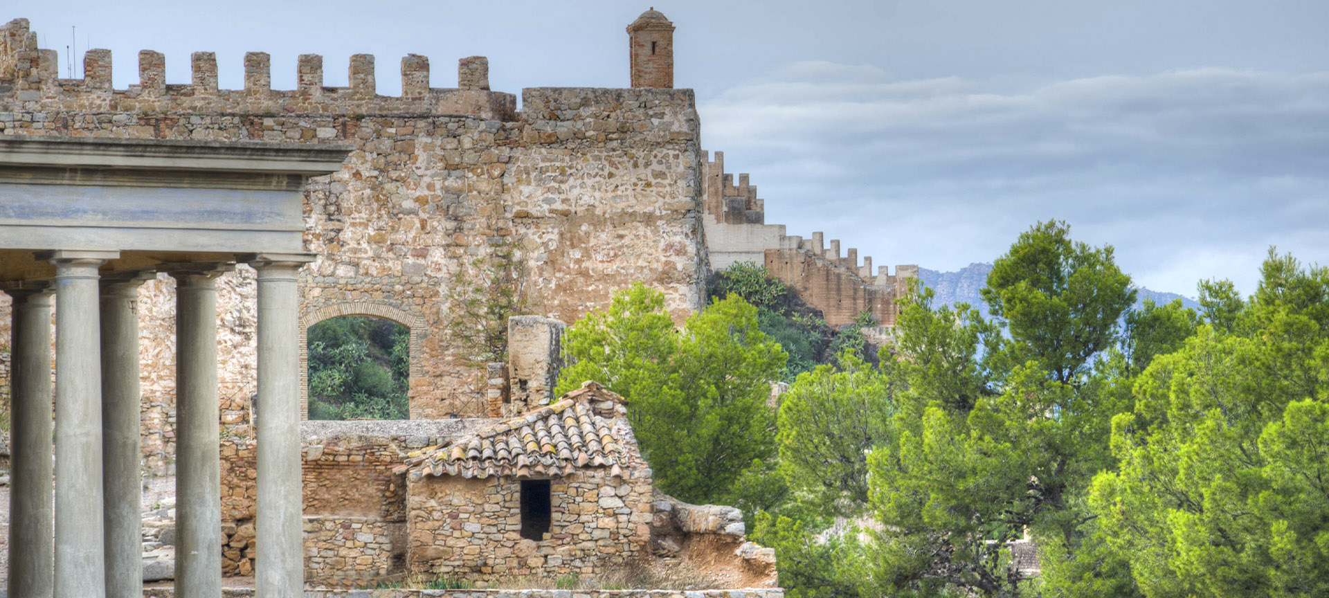Blick auf Sagunto in Valencia (Region Valencia)