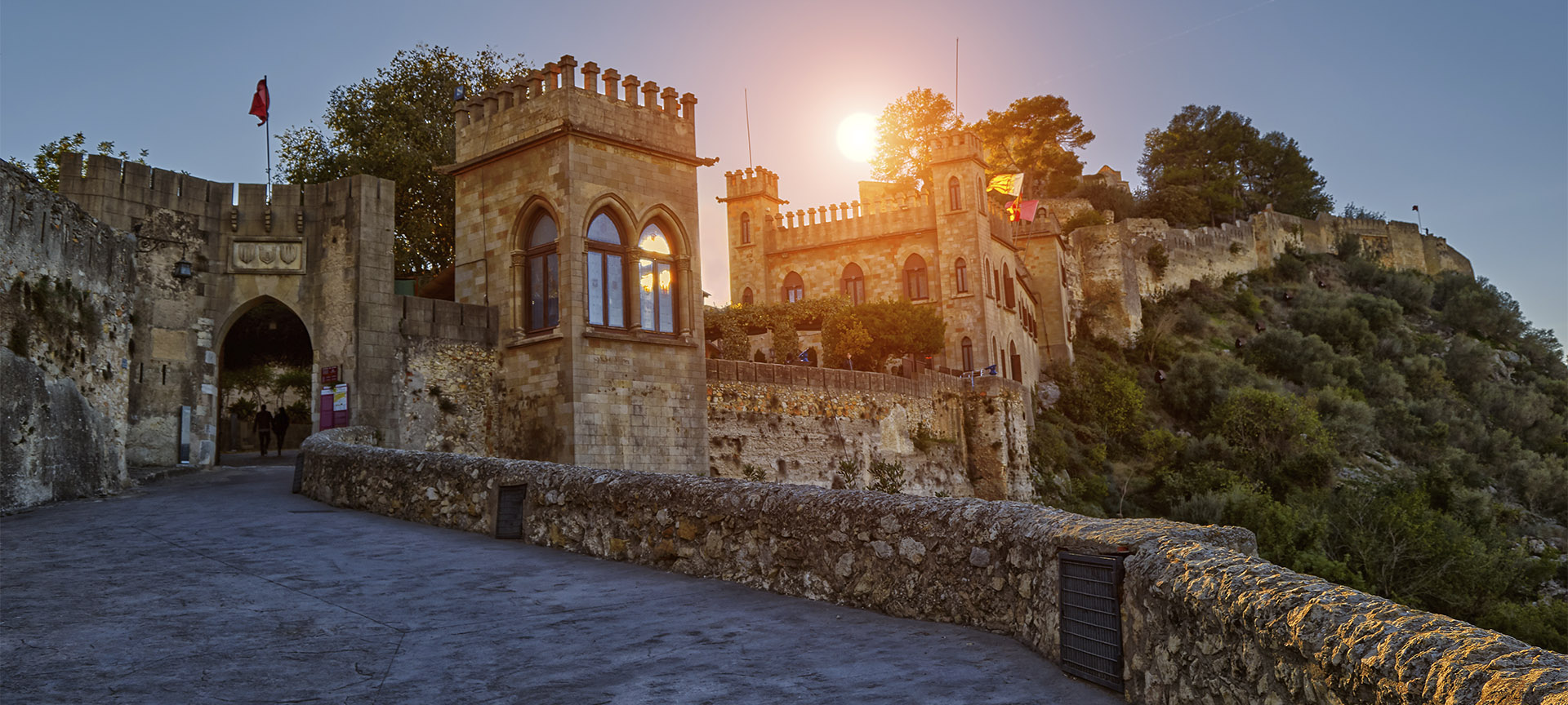 Die Burg von Xàtiva (Valencia, Region Valencia)