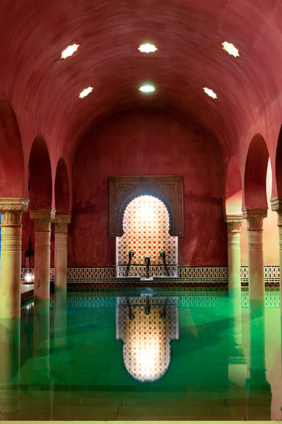 Arab baths in Granada Arab baths in Granada