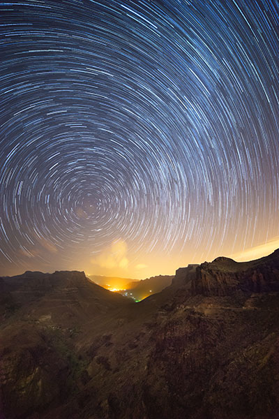 グラン・カナリア島の星空 グラン・カナリア島の星空
