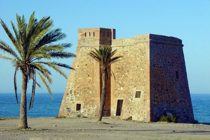 Castello di Macenas a Mojácar, Almería (Andalusia) Castello di Macenas a Mojácar, Almería (Andalusia)