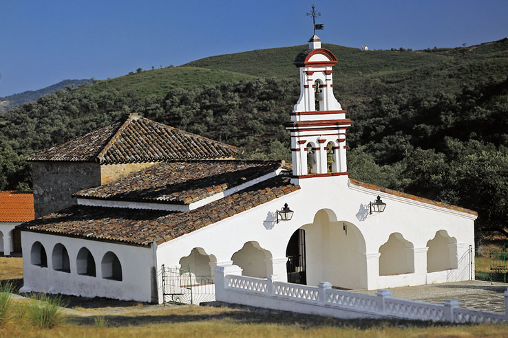 Santa Eulalia Hermitage in Almonaster La Real (Huelva, Andalusia) Santa Eulalia Hermitage in Almonaster La Real (Huelva, Andalusia)