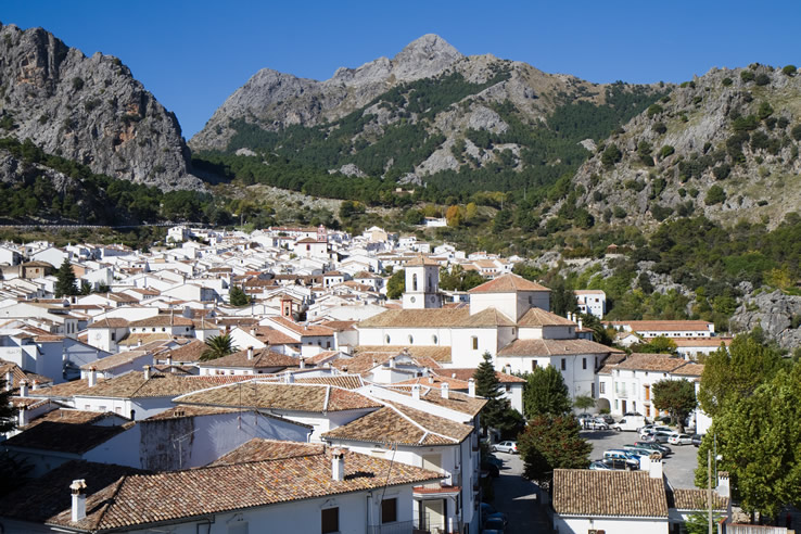Panorama Grazalemy w Kadyksie (Andaluzja) Panorama Grazalemy w Kadyksie (Andaluzja)