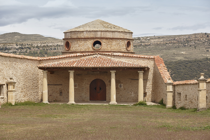 Ancient restored Templar castle in Cantavieja (Teruel, Aragon) Ancient restored Templar castle in Cantavieja (Teruel, Aragon)