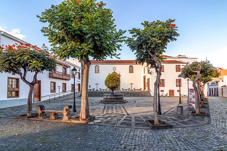 Plaza de San Francisco di Santa Cruz de la Palma nell'isola di La Palma, isole Canarie