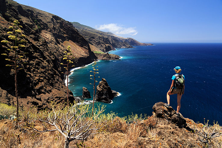 Hiking. La Palma, Canary Islands Hiking. La Palma, Canary Islands