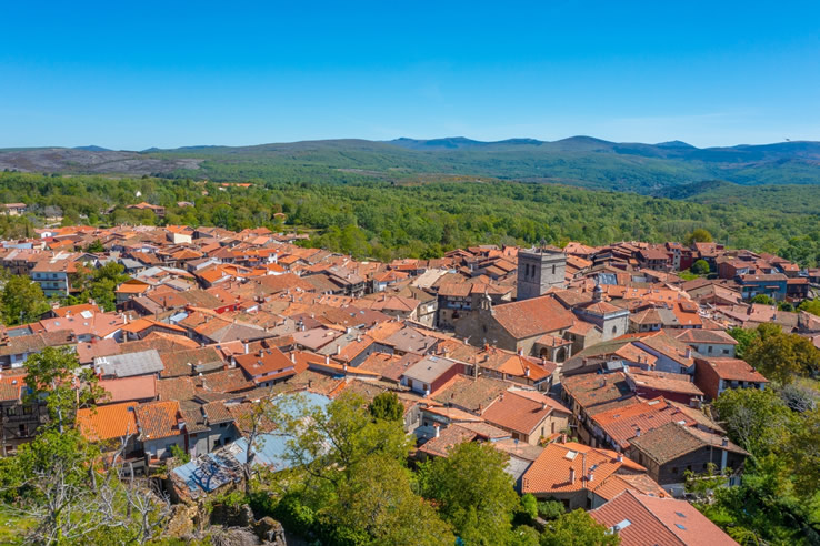 Vue de La Alberca (province de Salamanque, Castille-León) Vue de La Alberca (province de Salamanque, Castille-León)