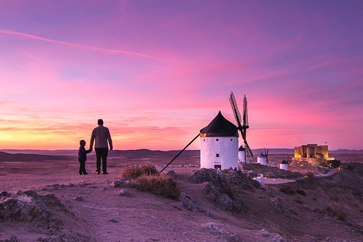 Windmills in Consuegra Windmills in Consuegra