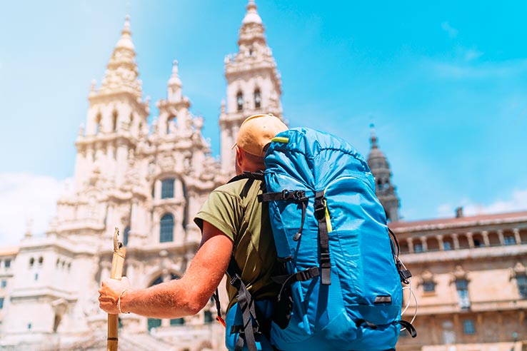 Pilgrim on the Way of Saint James Pilgrim on the Way of Saint James