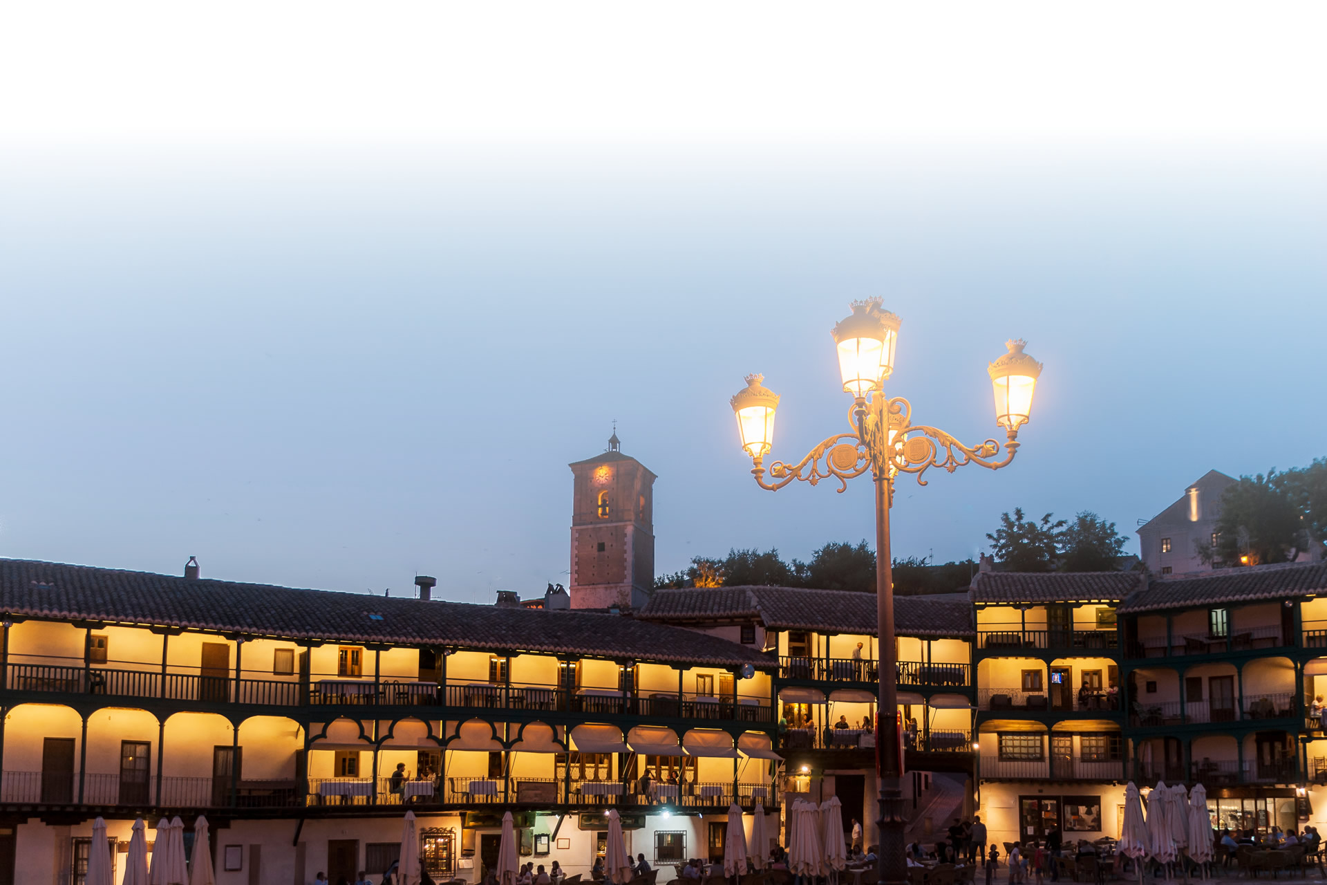Plaza Mayor di Chinchón (Madrid)