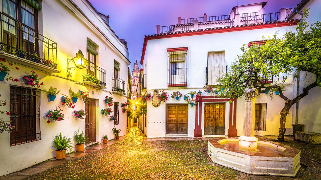 Calleja de las Flores in Cordoba Calleja de las Flores in Cordoba