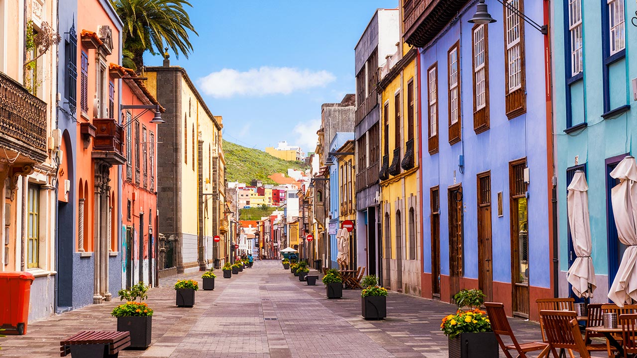 Calle San Agustín in San Cristobal de la Laguna (Tenerife) Calle San Agustín in San Cristobal de la Laguna (Tenerife)