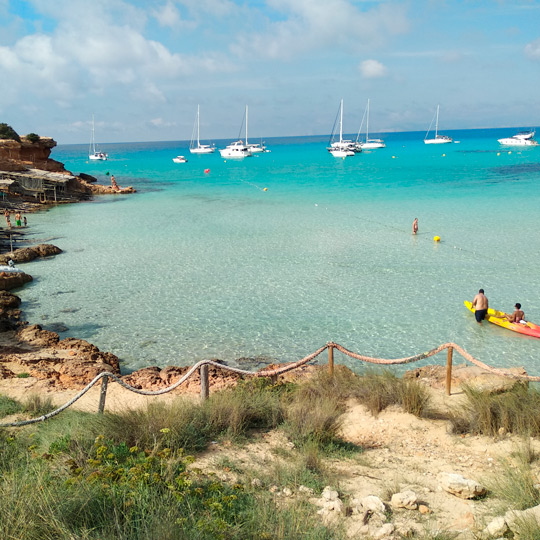 Cala Saona, Formentera