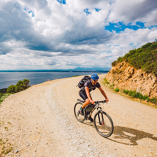 Rota de ciclismo na Costa Brava