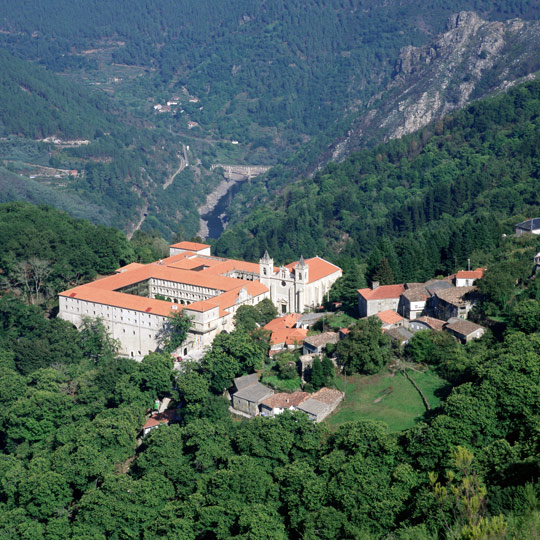Parador de Santo Estevo, en Ourense (Galicia)