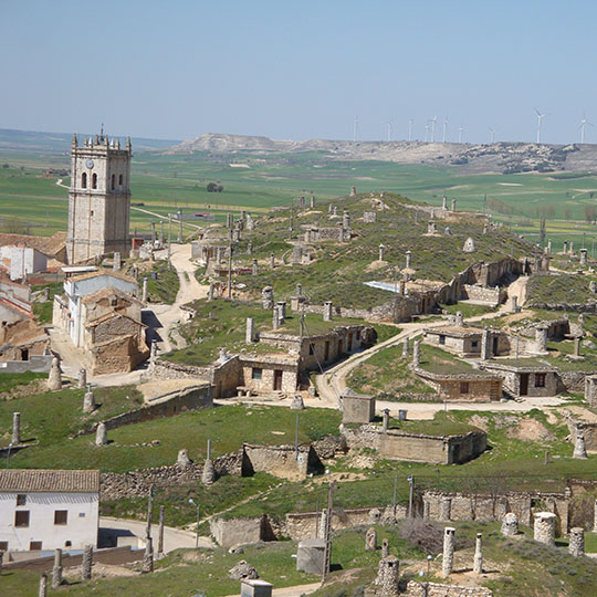Village sur la route du vin d’Arlanza