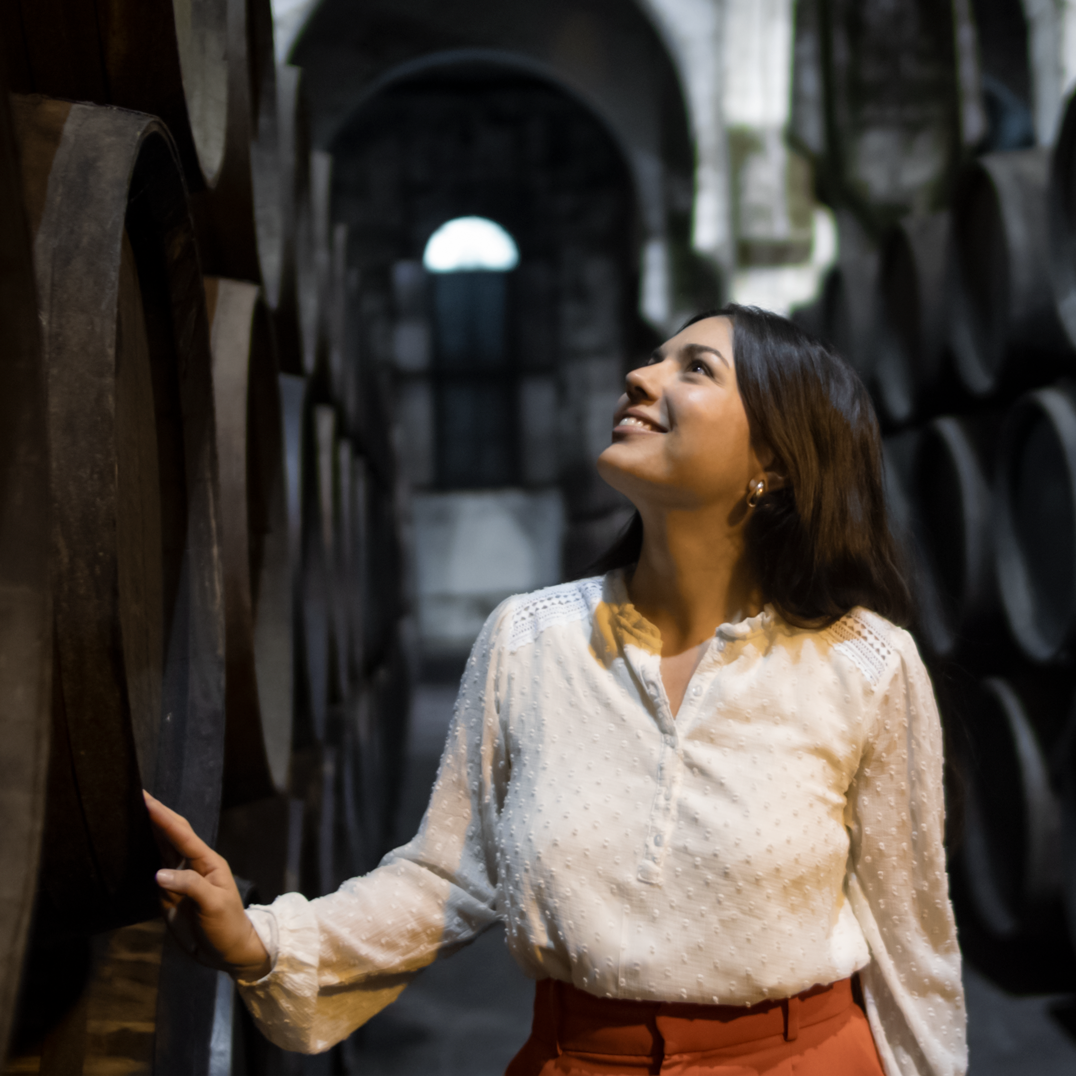 Tourismus im Weingut. Wein- und Brandy-Route von Marco de Jerez