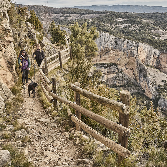 Parc naturel de la Sierra de Guara Route du vin Somontano