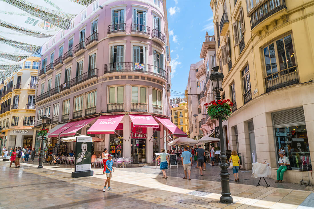 Calle Larios, Malaga Calle Larios, Malaga