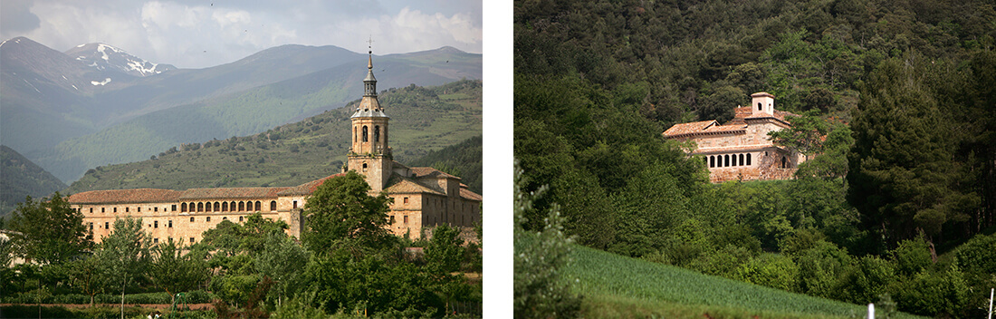 Mosteiro de Yuso e Mosteiro de Suso, em La Rioja Mosteiro de Yuso e Mosteiro de Suso, em La Rioja
