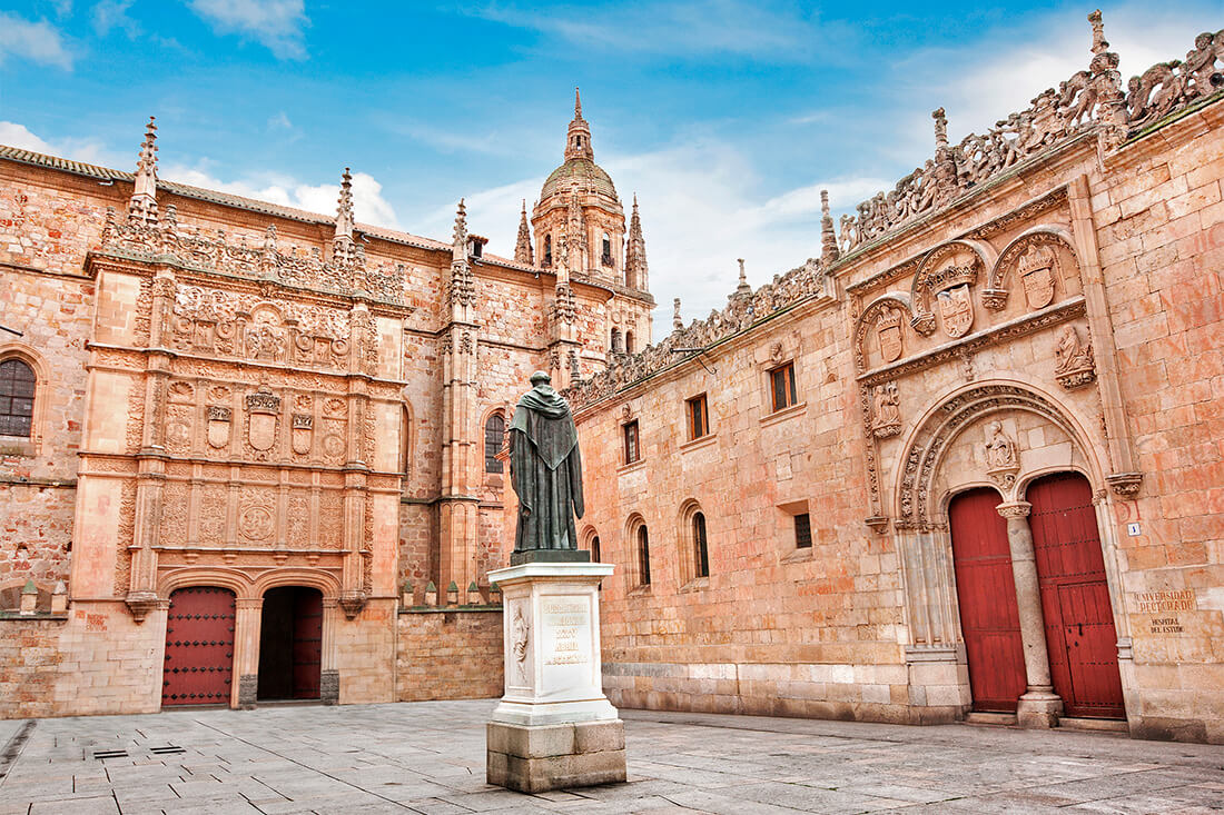 Fachada da Universidade de Salamanca Fachada da Universidade de Salamanca