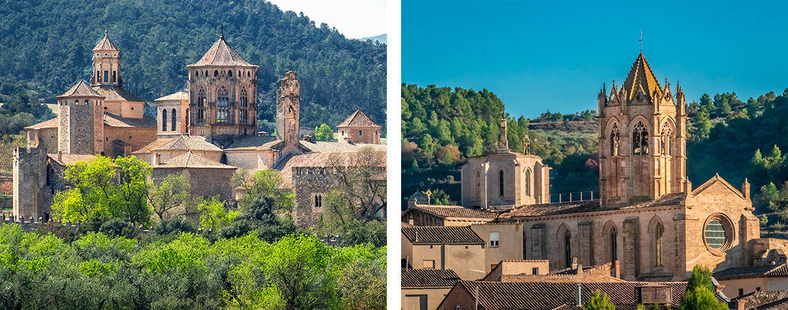 Kloster Poblet und Kloster Vallbona des Monges