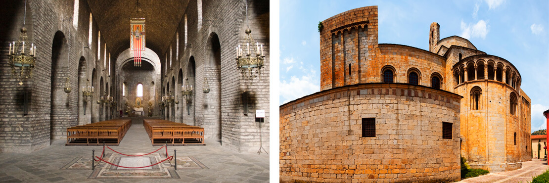 Kloster in Ripoll und Kathedrale La Seu d'Urgell