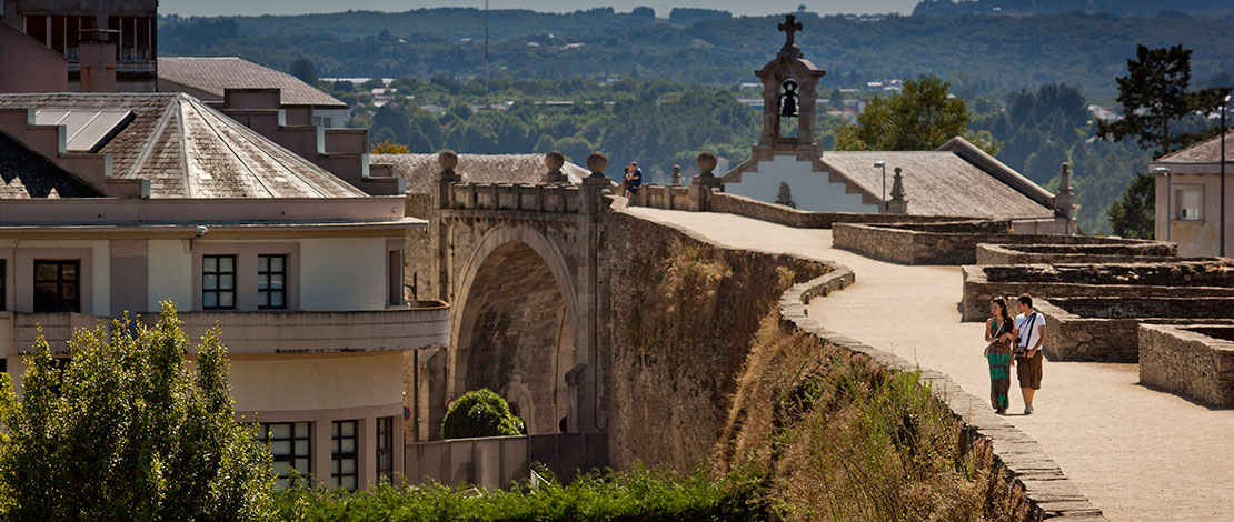 Lugo city walls Lugo city walls